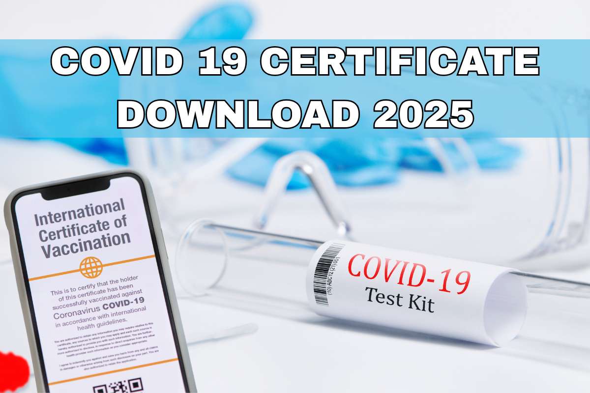 COVID 19 Certificate Download 2025